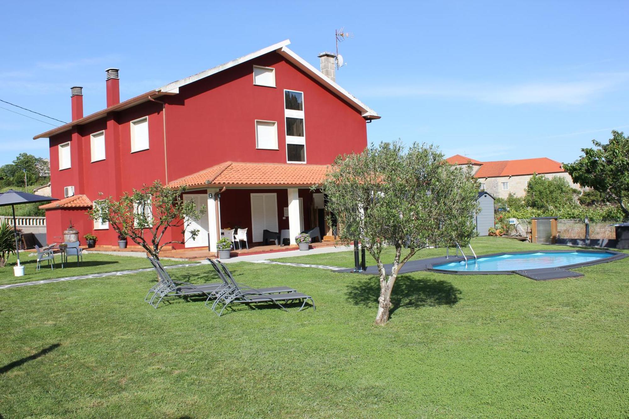 Apartamento En Bloque Vivienda Con Piscina Y Barbacoa A 15 Min De La Playa Meis ภายนอก รูปภาพ