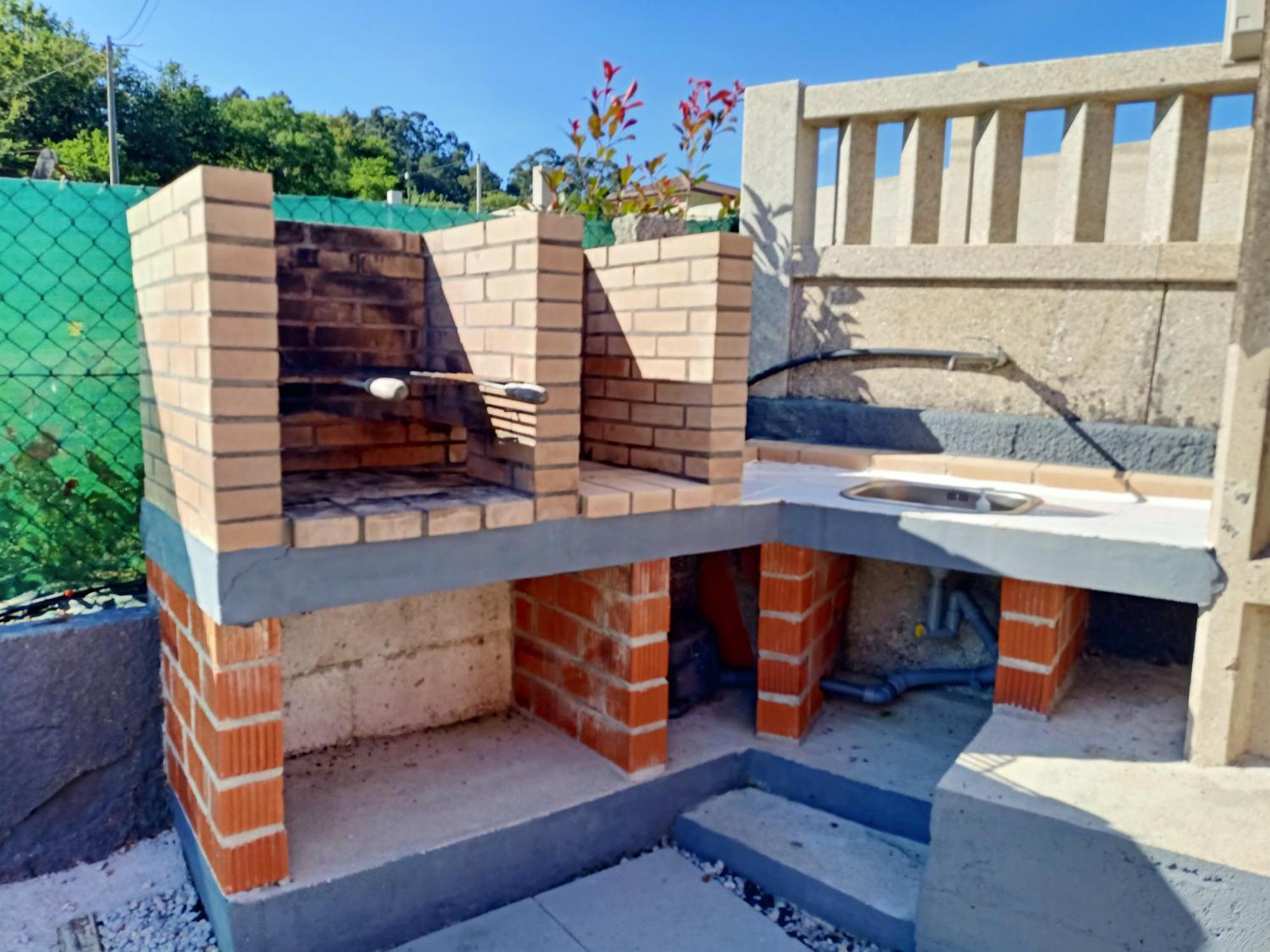 Apartamento En Bloque Vivienda Con Piscina Y Barbacoa A 15 Min De La Playa Meis ภายนอก รูปภาพ