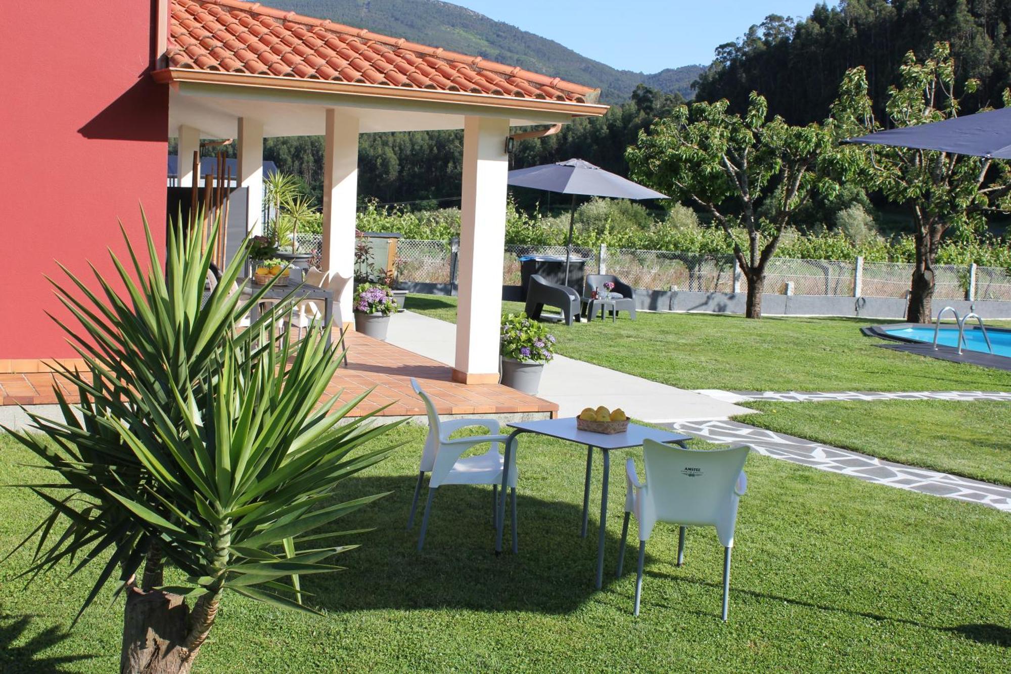 Apartamento En Bloque Vivienda Con Piscina Y Barbacoa A 15 Min De La Playa Meis ภายนอก รูปภาพ
