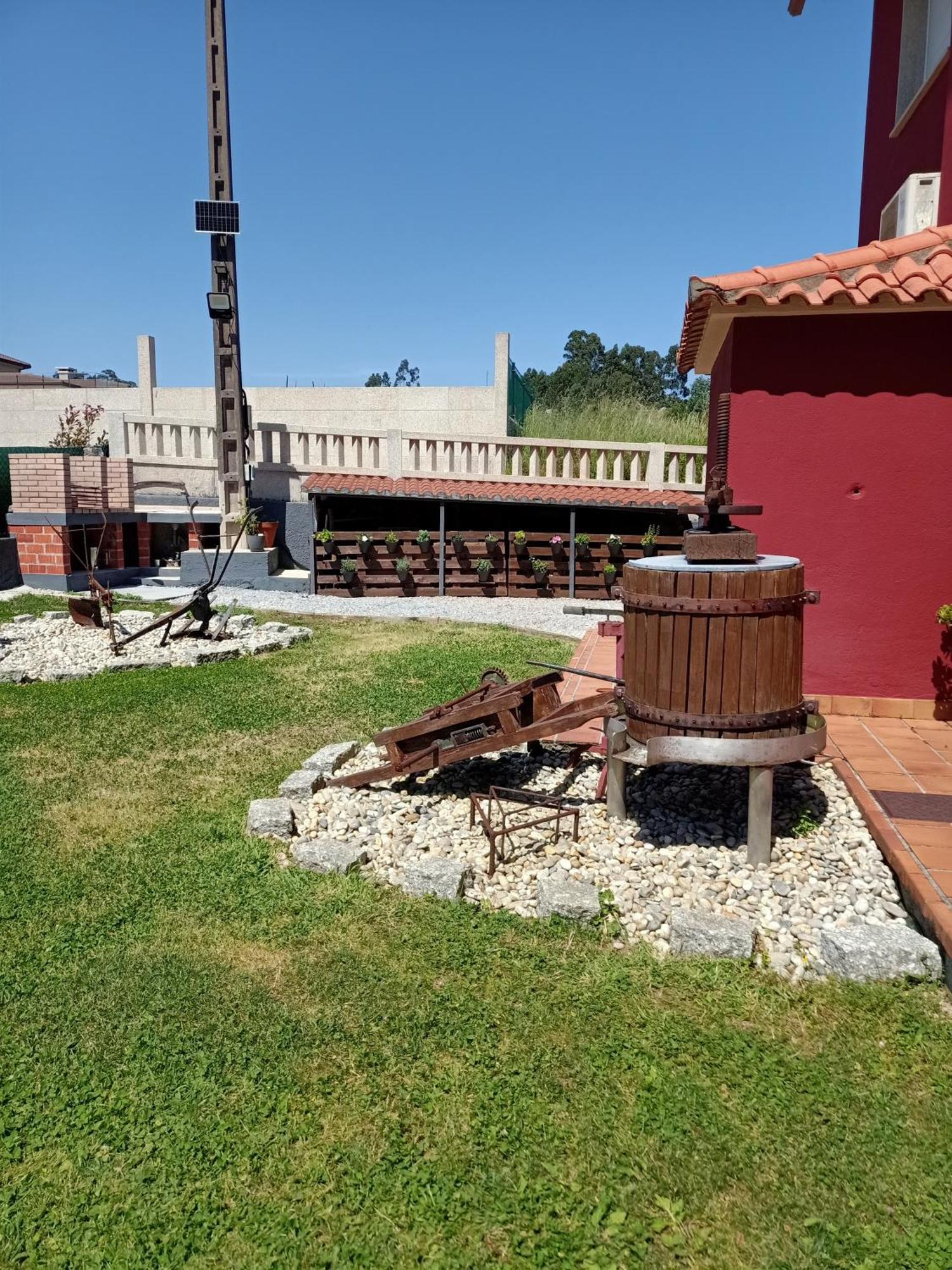 Apartamento En Bloque Vivienda Con Piscina Y Barbacoa A 15 Min De La Playa Meis ภายนอก รูปภาพ
