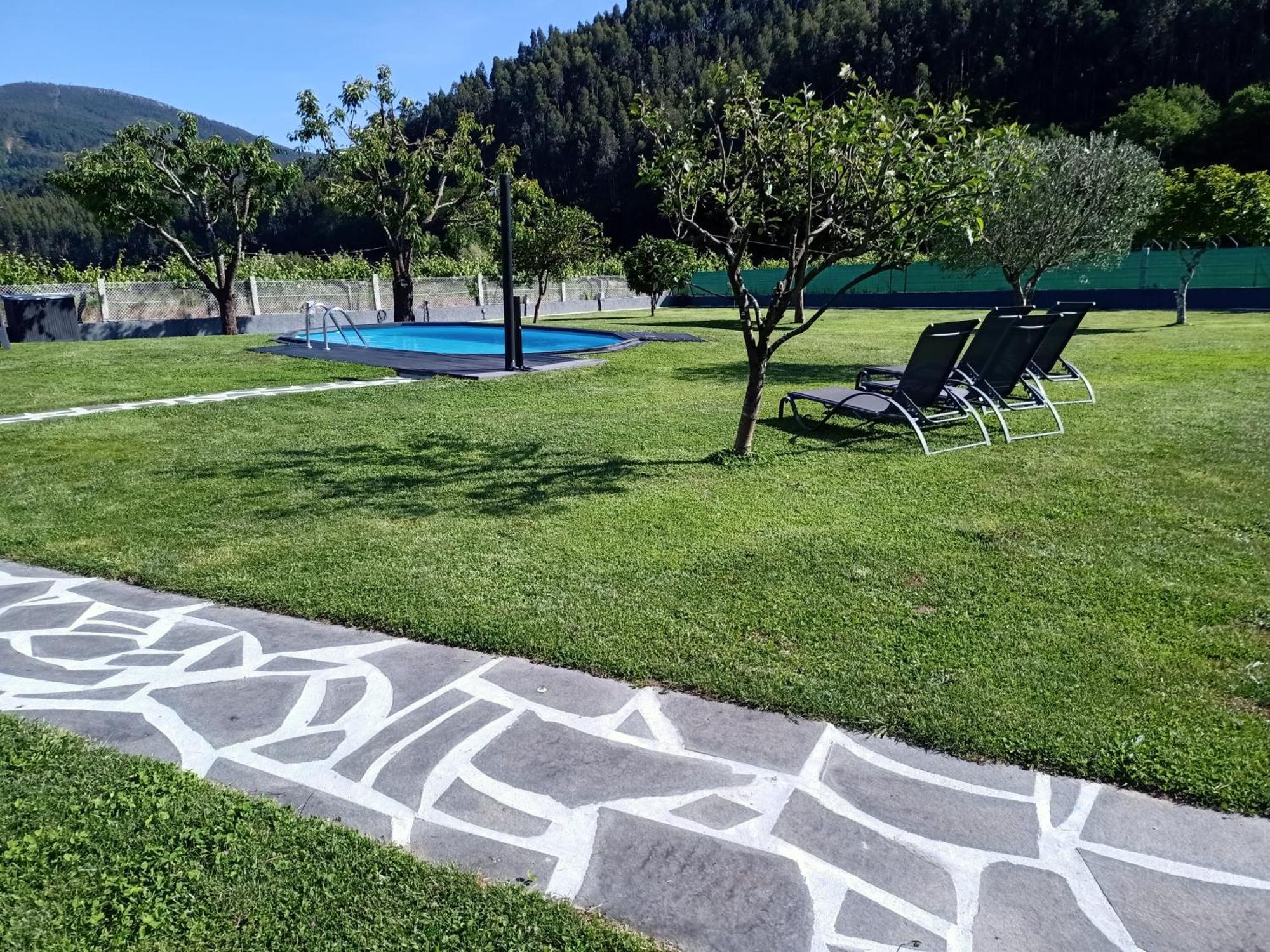 Apartamento En Bloque Vivienda Con Piscina Y Barbacoa A 15 Min De La Playa Meis ภายนอก รูปภาพ