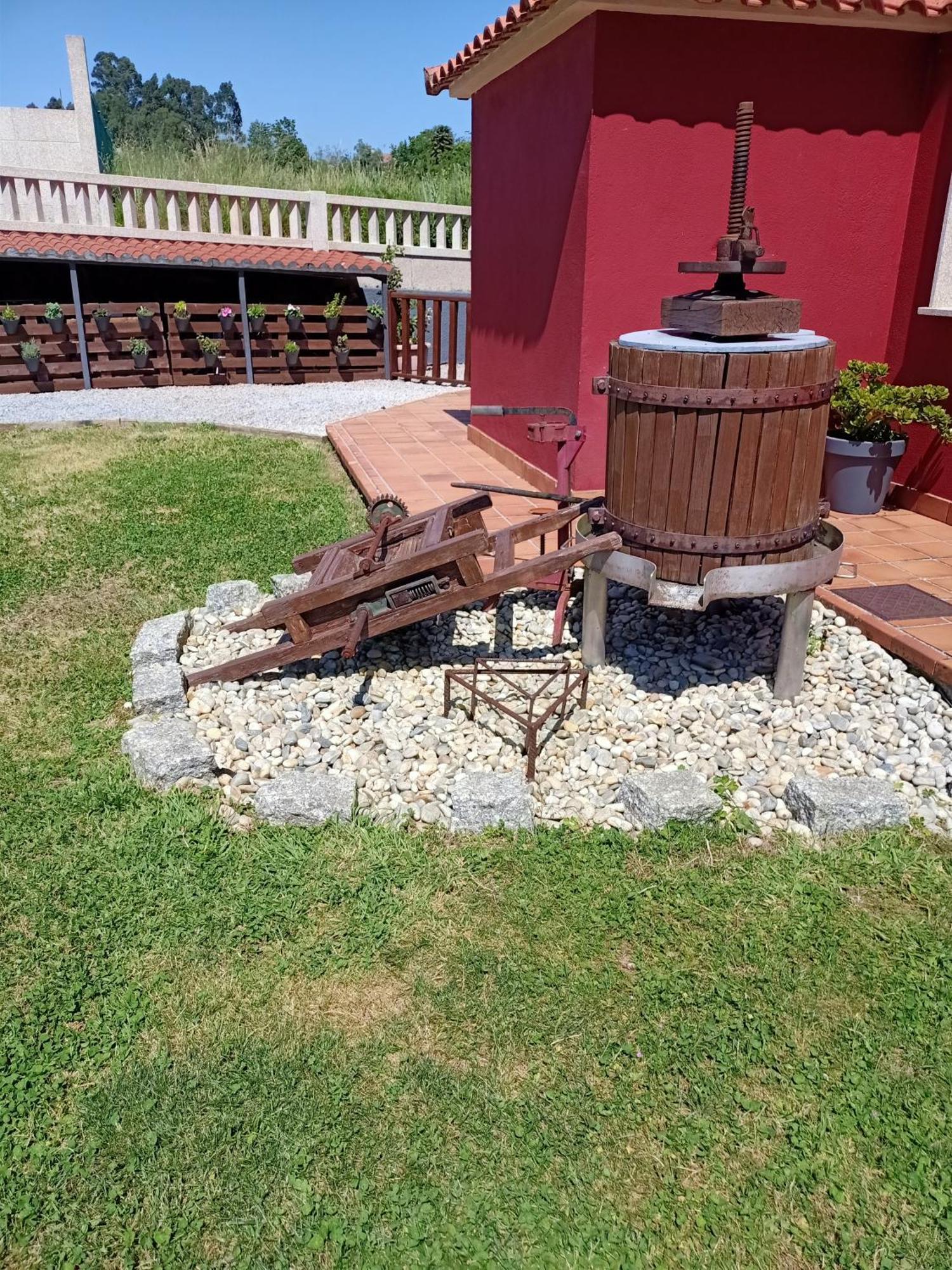 Apartamento En Bloque Vivienda Con Piscina Y Barbacoa A 15 Min De La Playa Meis ภายนอก รูปภาพ